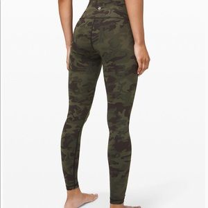 Lululemon Camo Print Leggings